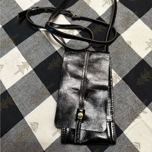 HOBO Black Leather Bag